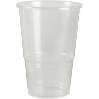 Vaso Plástico Transparente 330cc 50 U - 19430