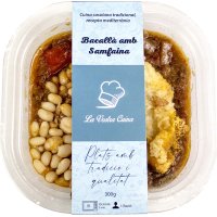 Bacalao Rostitot Gourmet Sanfaina Y Judia Blanca Bandeja 300 Gr - 19814