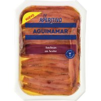 Anchoas Aguinamar En Aceite Bandeja 80 Gr - 19818