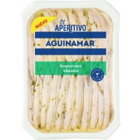 Boquerones Aguinamar Aliñado Aceite, Ajo Y Perejil Bandeja 80 Gr - 19820