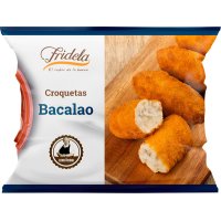 Croquetas Fridela Bacalao Congeladas Bolsa 500 Gr - 19834