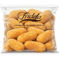 Croquetas Fridela Jamón Ibérico Congeladas Bolsa 500 Gr - 19837