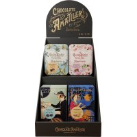 Expositor Xocolata Amatller Fulles I Flors 20 Llaunes - 20030