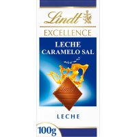 Xocolata Lindt Excellence Amb Llet Caramel I Sal Rajola 100 Gr - 20034