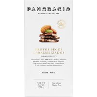 Chocolate Pancracio Fruto Seco Caramelizado Negro Tableta 100 Gr - 20084