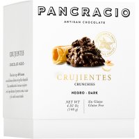 Chocolate Pancracio Crujientes Negro Box 140 Gr - 20099