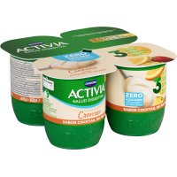 Yogur Danone Activia 0% Cocktail De Frutas Cremoso 115 Gr Pack 4 - 20706
