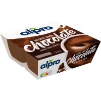 Yogur Alpro Postre Chocolate Negro 125 Gr Pack 4 - 20707
