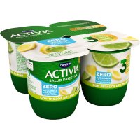 Yogur Danone Activia 0% Lima-limón 120 Gr Pack-4 - 20727
