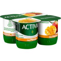 Yogur Activia Con Mango 120 Gr Pack 4 - 20753