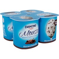 Mousse Danone Straciatella 65 Gr Pack 4 - 20755