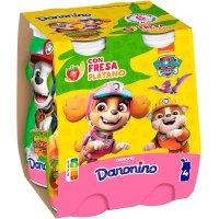 Yogur Danonino Bebedino Fresa/platano 100 Gr Pack 4 - 20756