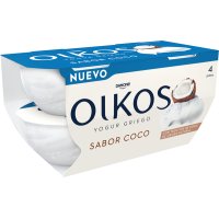 Yogur Danone Oikos Sabor Coco 110 Gr Pack 4 - 20772