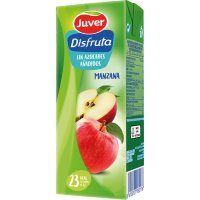 Zumo Juver Disfruta Manzana Sin Azúcar 50% Mínimo Brik 20 Cl - 2383