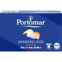 Berberechos Portomar Al Natural 40/50 Lata Rr 120 Gr - 2822