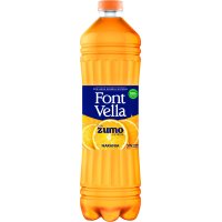 Agua Font Vella Con Zumo De Frutas Naranja Pet 1.15 Lt - 2884