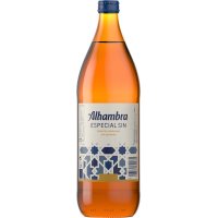 Cerveza Alhambra 0.0 % Vidrio 1 Lt - 298