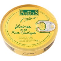 Vieiras Los Peperetes A La Gallega Lata Ro 120 Gr - 34097