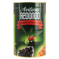 Aceitunas Redondo Manzanilla Natural Sin Hueso Lata 2 Kg - 34204