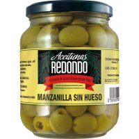 Aceitunas Redondo Manzanilla Sabor Anchoa Tarro 400 Gr - 34211