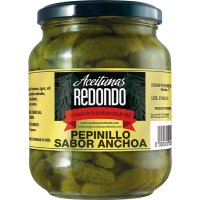 Cogombrets Redondo Gust Anxova Pot 380 Gr - 34228