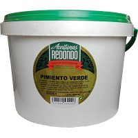 Pimiento Verde Redondo Cubo 4 Kg - 34238