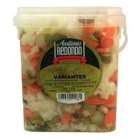 Variantes Redondo 4 Frutos En Vinagre Cubo 2.75 Kg - 34252