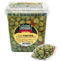 Aceitunas Redondo Partida Aliñada Cubo 2.75 Kg - 34261