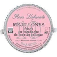 Mejillones Rosa Lafuente En Escabeche Fritos 10 Piezas Lata Ro 120 Gr - 34290