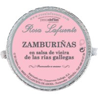 Zamburiñas Rosa Lafuente Rías Gallegas En Salsa Vieira Lata Ro 120 Gr - 34291