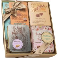 Chocolate Amatller Cesta Colección Sensations Mix 337 Gr - 34405