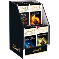 Expositor Xocolata Lindt Excellence 4 Sabors Safata 20 U - 34421