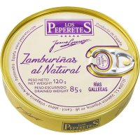 Zamburiñas Los Peperetes Al Natural Lata Ro 120 Gr - 34424