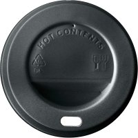 Tapa Vaso Tecnopacking Travel Econo Negra 80mm 100 U - 34460