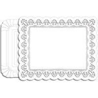 Bandeja Gabbiano Blanca 24x34cm 4 U 4 Blondas De 38x31cm - 34482