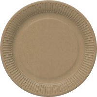 Plato Gabbiano 100% Cartón Kraft 23 Cm 30 U - 34490
