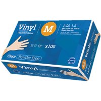 Guants Rubberex Vinil Natural T-m Pack 100 - 34543