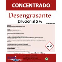 Desengrasante Dbf-5 Alta Espuma Líquido 20 Kg - 34744