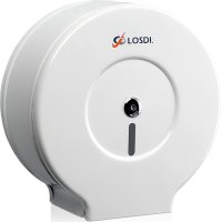 Dispensador Losdi Papel Higiénico Blanco Metal Epoxi - 35018