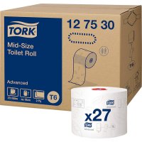 Paper Higiènic Tork Mid-size Blanc 2 Capes 100 M - 35024