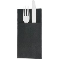 Servilletas Macopal Canguro Negra 2 Capas Pack 40 40x40 - 35041