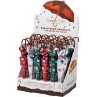 Sombrilla De Chocolate Simón Coll Navidad 35 Gr Display 24 U - 35237