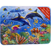 Chips Churchill S Puzzle Sea Life 400 Gr - 35880