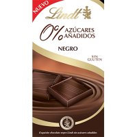 Chocolate Lindt Azul Negro Sin Azúcar 100 Gr - 36245