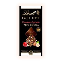 Chocolate Lindt Excellence Passion Frambuesa/avellanas 100 Gr - 36266