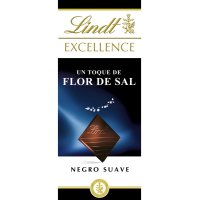Chocolate Lindt Excellence Flor De Sal Negro 100 Gr - 36268