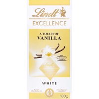 Chocolate Lindt Excellence Blanco Vain 100 Gr - 36292