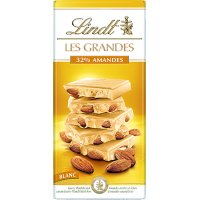 Chocolate Lindt Grandes Blanco Almendras 150 Gr - 36302