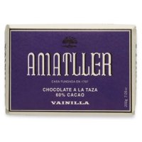 Xocolata Amatller Pedra Vainilla I 60% Cacau 200 Gr - 36369