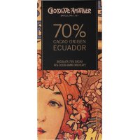 Xocolata Amatller Equador 70% Cacau 70 Gr - 36372